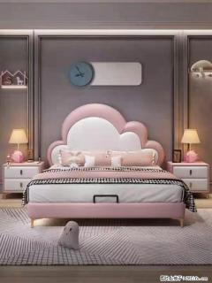 佛山大厂货，高质量仿真皮，实木床边，高密度海绵，带实木床板，全新包装，特价处理 - 温州28生活网 wz.28life.com