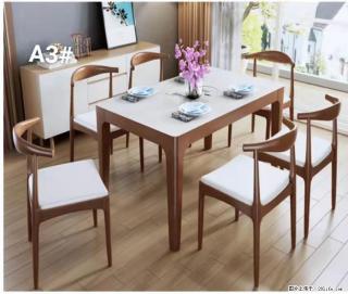 T08高级长方桌，胡桃色  1.35米带炉一桌四椅650元，现货11套。 - 温州28生活网 wz.28life.com